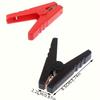 8Pcs Large Crocodile Clips, Heavy-duty Metal Clips, Wire Fixing Clips, Cable Clips, Car Insulation Clips, Car Accessories