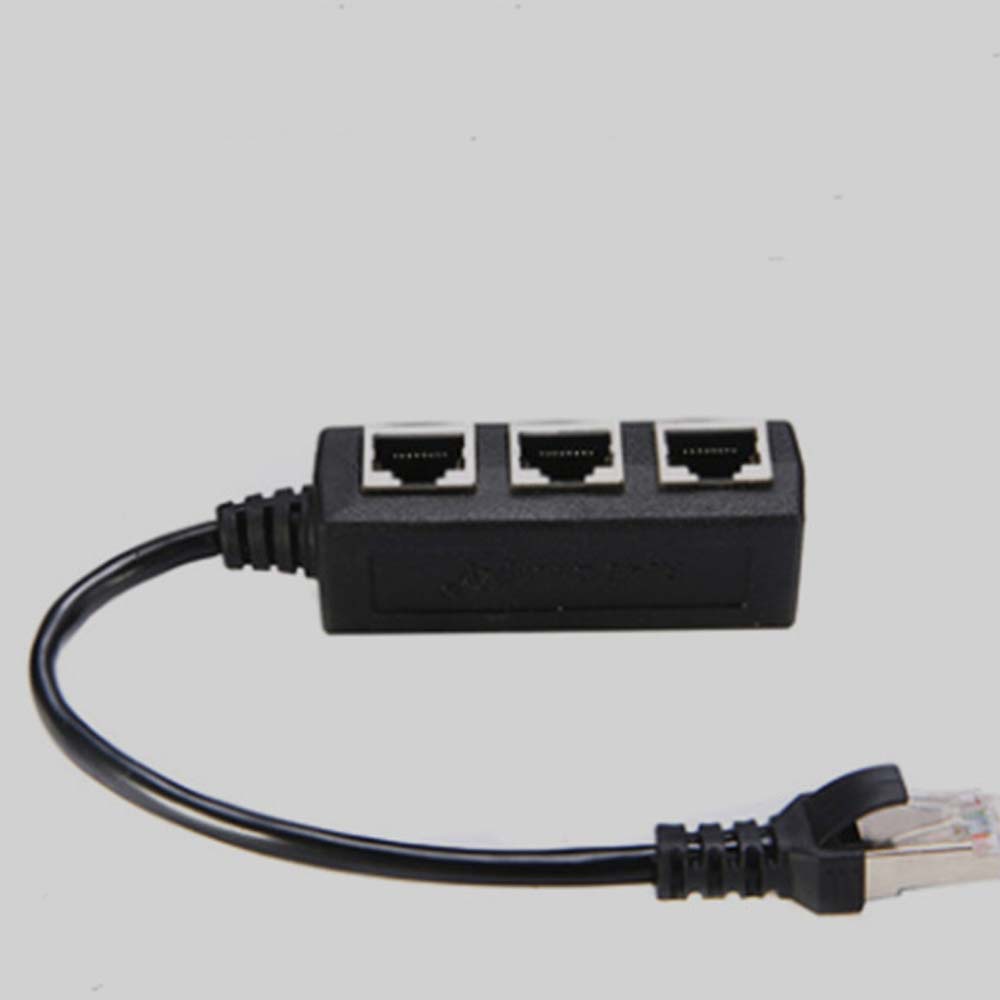 Routers Hubs Male To Female Connector Network Splitter Ethernet Adapter Rj45 Adapter Splitter Port
