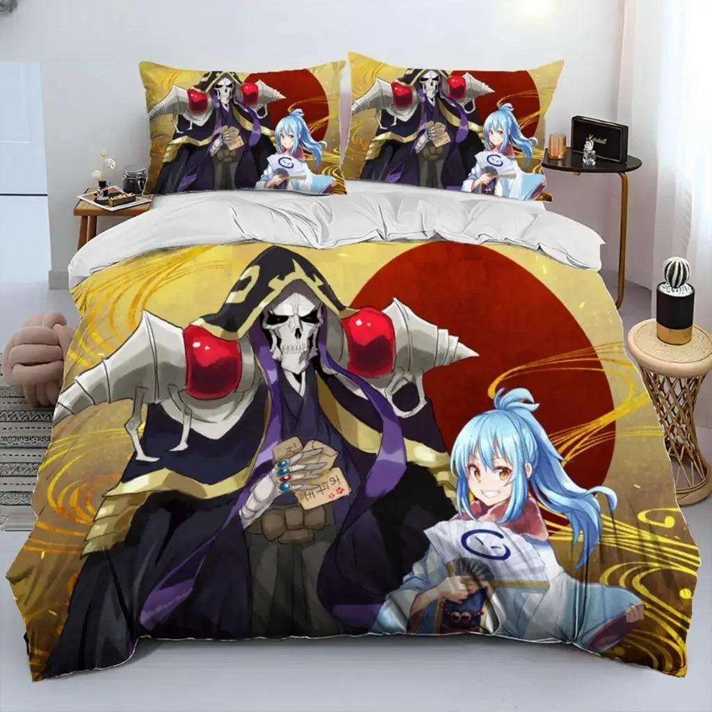 Cozy Comfortable I Got Reincarnated As A Slime Anime Bed Size King Queen Comforter Quilt