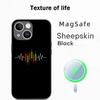 S-stock fashion pattern lucky design Phone Case For iPhone 17 16 15 14 13 12 Plus Pro Max  High-end Luxury Magsafe Sheepskin