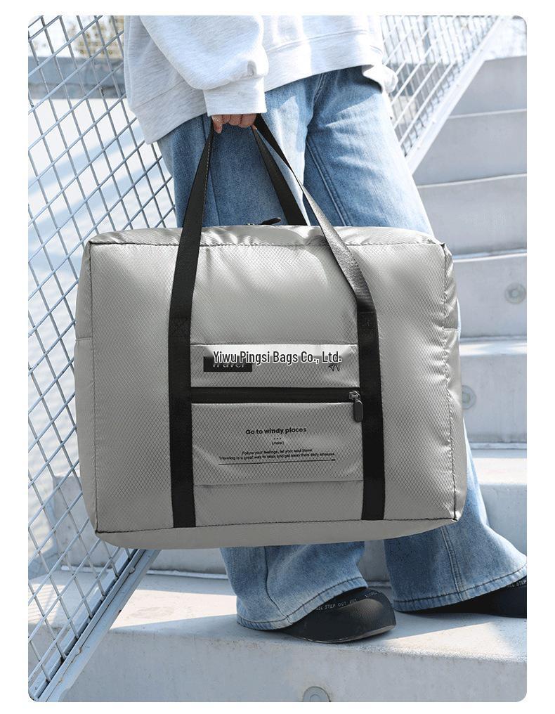 Women's Large Capacity Lightweight Carry-on Travel Bag - Foldable Organizer for Short Trips & Business Outings