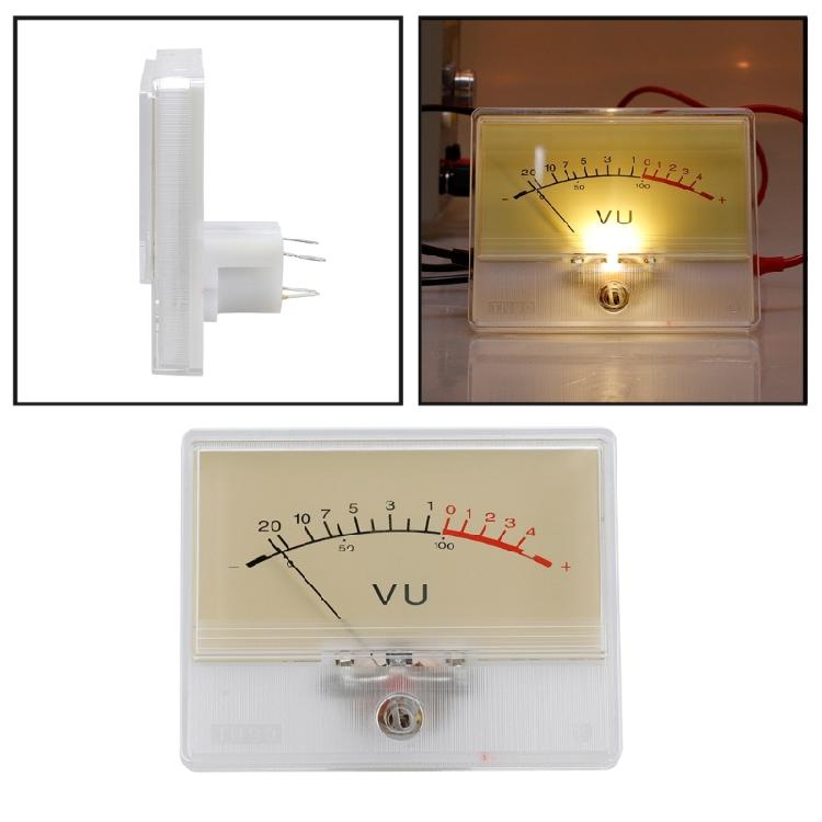 High Precision- VU Meter Digital Amplifier Pointer Type Analog- Audio DB- Sound