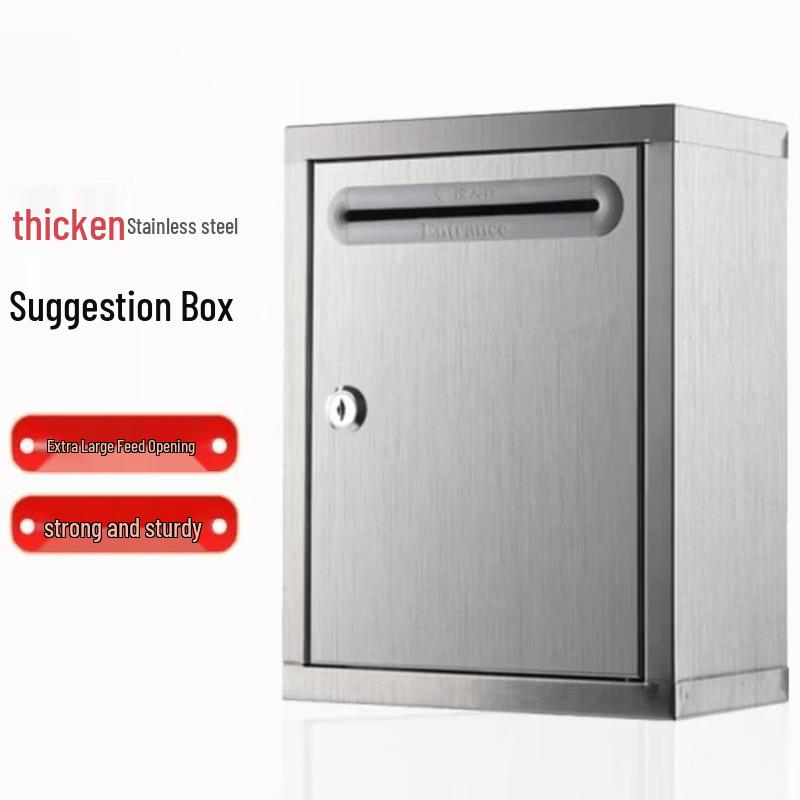 Aokewen Waterproof Stainless Steel Suggestion Box