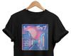 Lo Fi Pastel City Shirt, Vaporwave Sunset T-shirt, Anime Lovers Gift