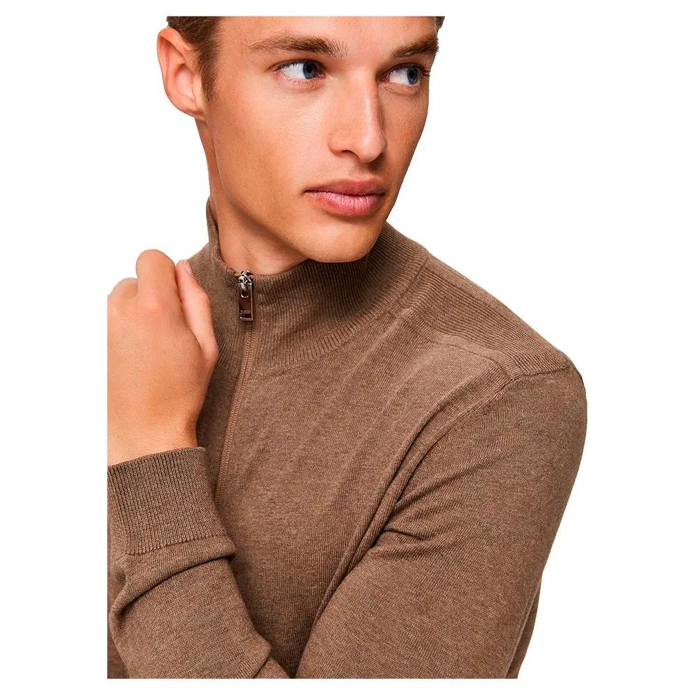 Selected Berg Zip-up Sweater
