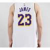 Nike NBA Lakers Lebron James Swingman Jersey White Men Streetwear AA7101-111