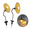 Miniature Wall Lamp Model Illuminated Tiny Wall LED Light With Wire For Sand Table Scenes And Architectural Displays