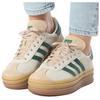 Adidas Gazelle Bold Magic Beige Collegiate Green Women's ID7056