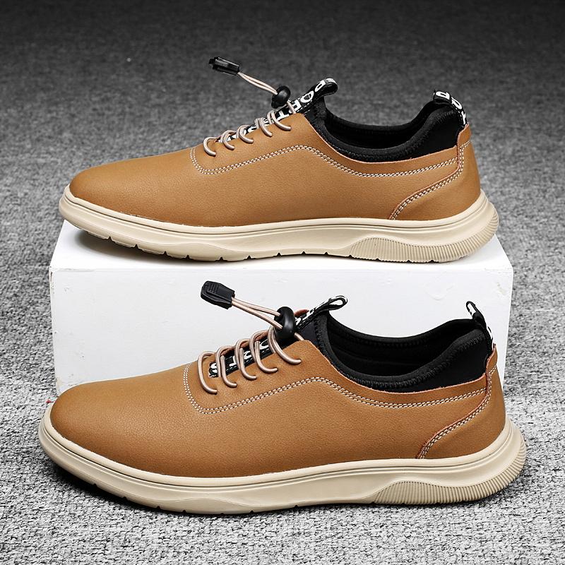 Men Genuine Leather Casual Shoes High Quality Drive Shoes Soft Sole Male Slip On Walking Shoes Fashion Outdoor Sneakers Trainers