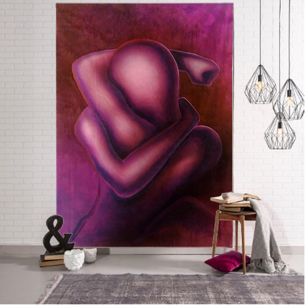 Linie Zeichen Minimalistischen Muster Thema Tapisserie Kunst Hängen Vorhänge Schlafsaal Schlafzimmer Wohnzimmer Dekoration