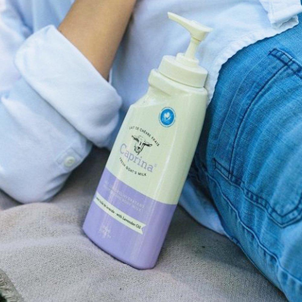 CAPRINA Goat Milk Moisturizing Body Lotion 350ml Lavender