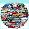 Graffiti Style Cartoon Car Stickers Waterproof Sticker Set For Collectors Variety Of Designs 100 Stickers Included