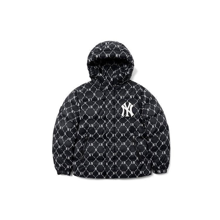 

New MLB Down Jacket Cropped Unisex Black 3ADJM0316-50BKS XS