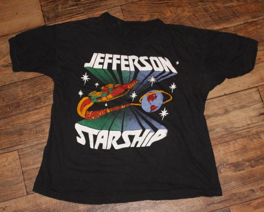 JEFFERSON STARSHIP Vintage EARTH Concert Tour Shirt 1978 SA225 FREE SHIPPING
