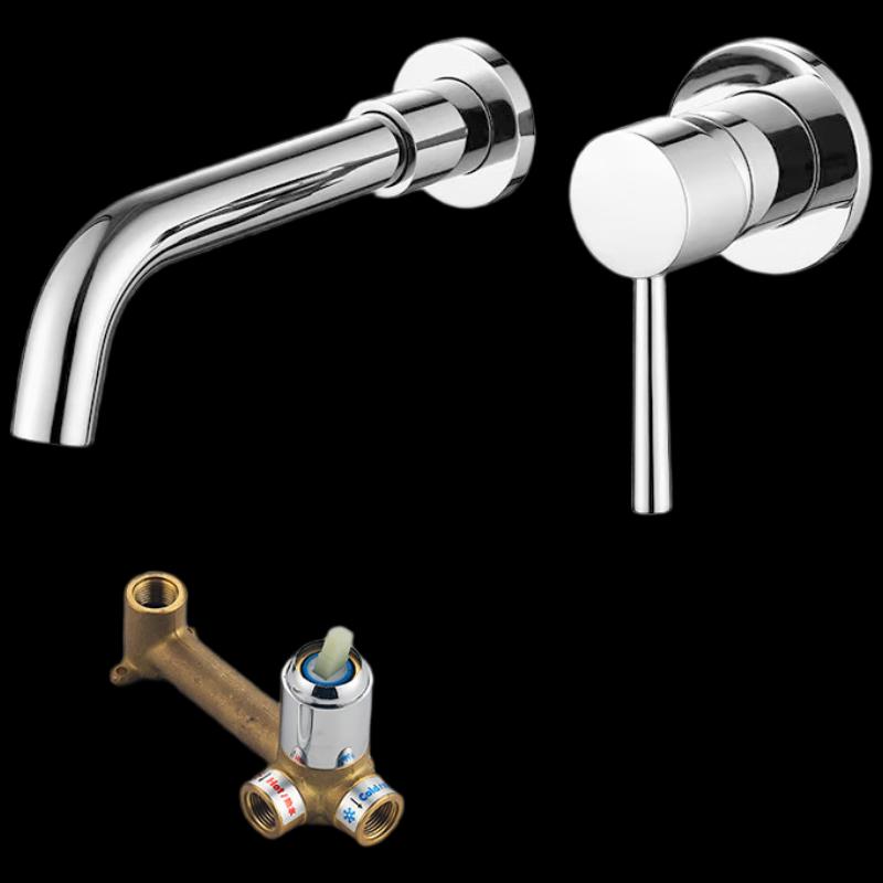 Concealed Wall-Mounted Basin Faucet