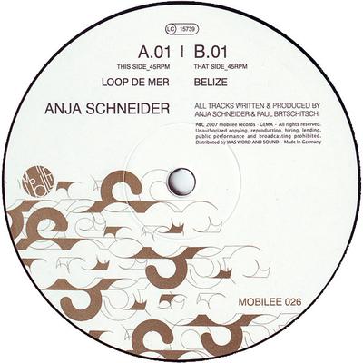 12inch Record ANJA SCHNEIDER - Loop De Mer MOBILEE026 Mobilee 2007 Germany Dance & Electronica Used