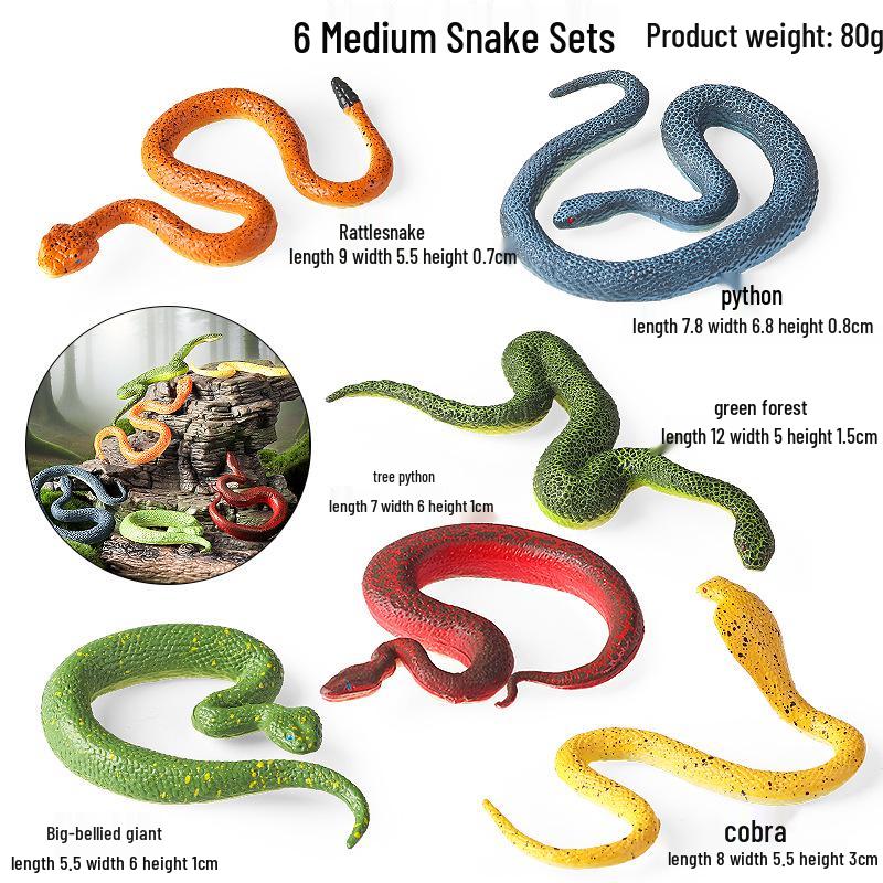 Children's Animal Simulation Toy Set: Eagle, Falcon, Secretary Bird, Owl Figurines