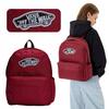 Schoolrugzak Vans Old Skool bordeauxrood jeugd voor jongen meisje