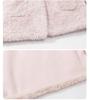 2025 Girls' Fleece-lined Lambswool Coat - Stylish Autumn/Winter Sweater for Kids