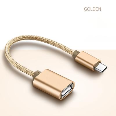 FEIJIEAST מתכת USB C 3.1 Type C זכר ל-USB נקבה OTG Data Sync כבל מתאם מתאם