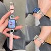 Applicable Applewatchs11Ultra Strap Apple S10S9876 Flash Diamond Kt Cat Watch Strap Girl Wristband