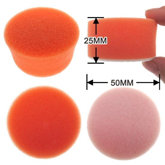 10Pcs 2 Inch Sponge Gross Polishing Buffing Pads Car Polisher Buffer Accessories