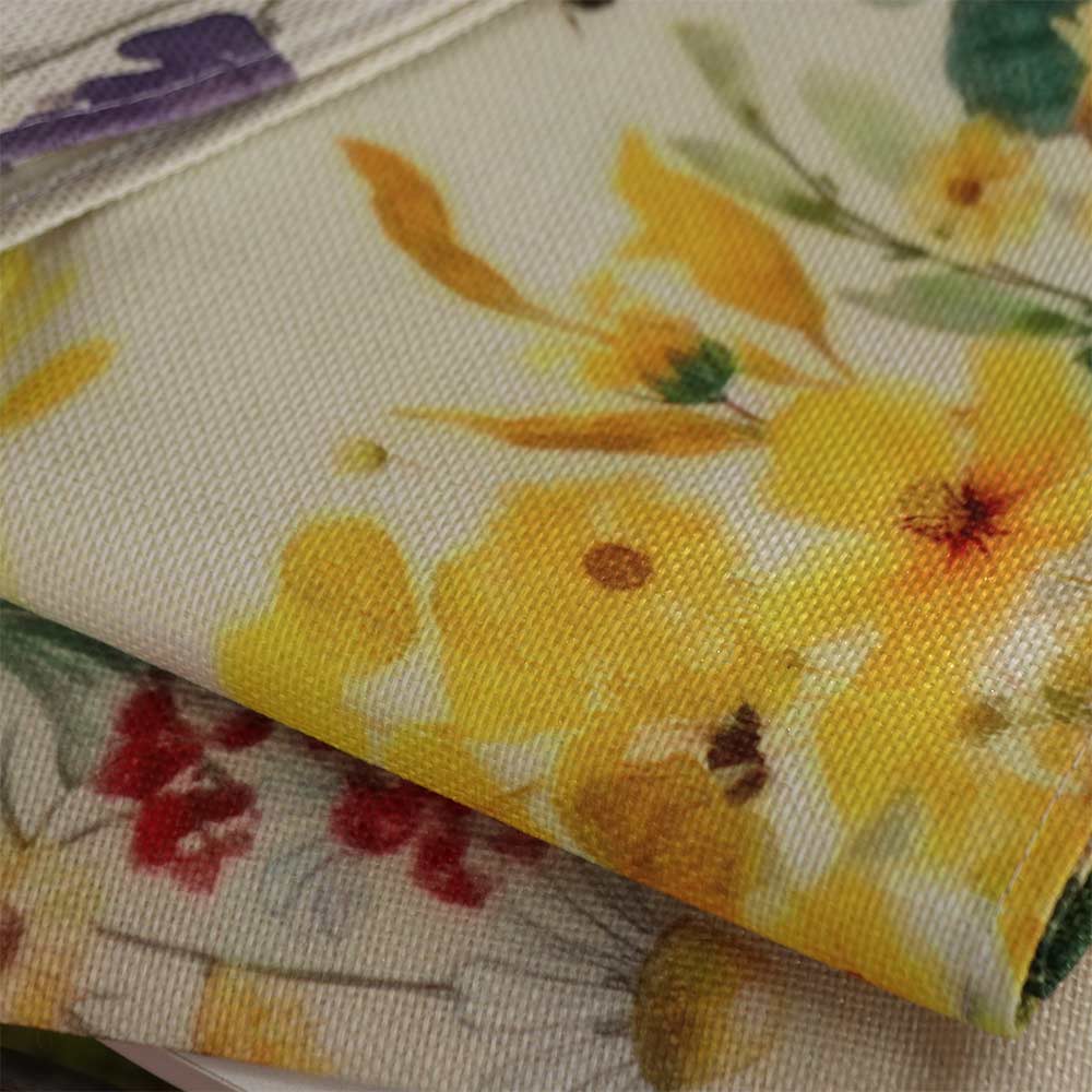 Flower Printed Table Cover Vintage Tablecloth Table Flag Linen Table Runner Table Decor