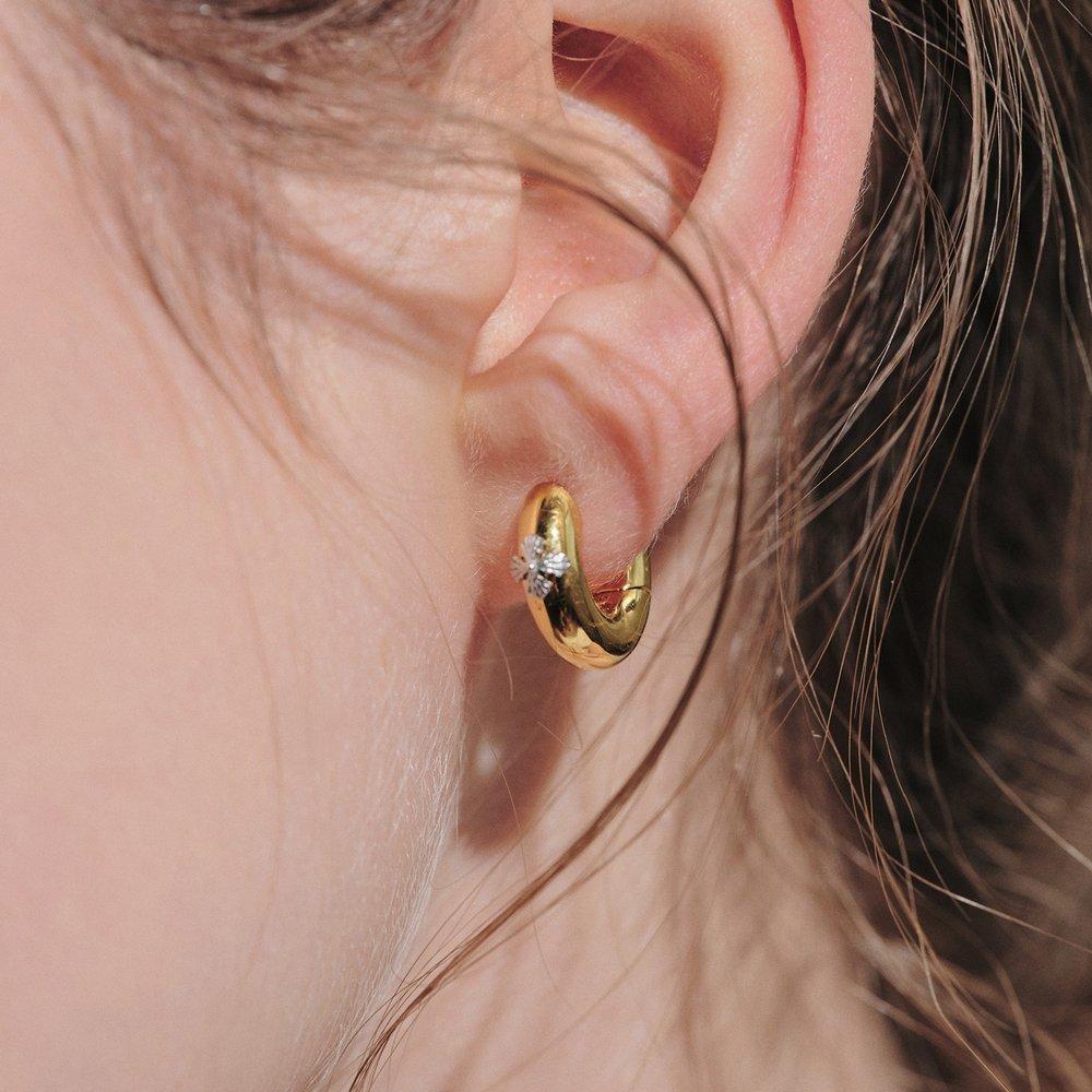 Epoch Diana Mini Hoop Earrings_Gold