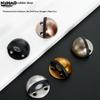 1Set Stainless Silicone Anti-Collision Buffer New No-Drill Magnetic Door Stopper For Glass & Bedroom Doors Windproof Floor Mount