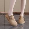 Autumn new inner heightening shoes flat heel Birkenstocks children's buckle outdoor lazy casual shoes H