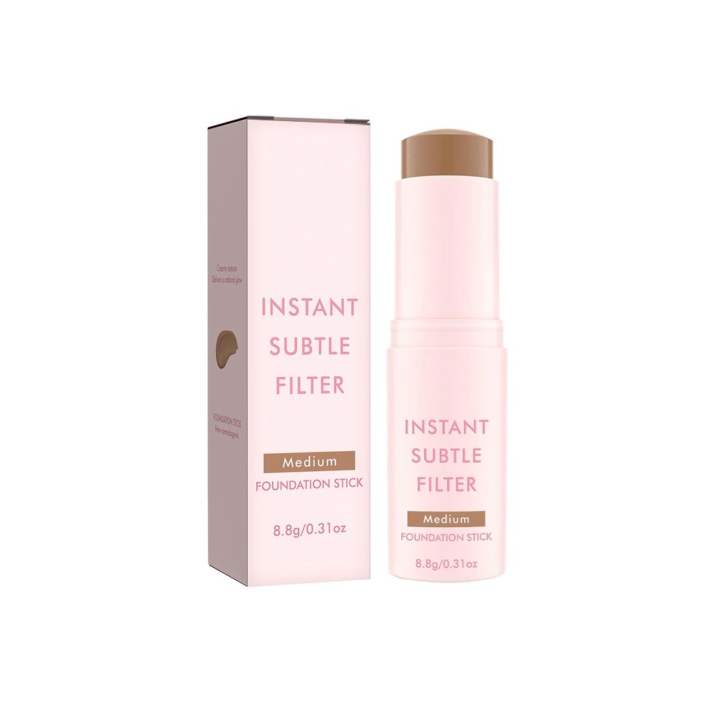 Portable. Lightweight Stick Foundation Provides Long-lasting Coverage Of Blemishes. Redness And Spots.