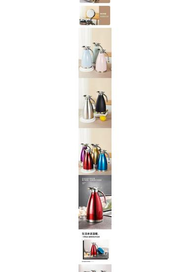 Large Capacity 304 Stainless Steel Vacuum Thermos Flask for Hot Water
