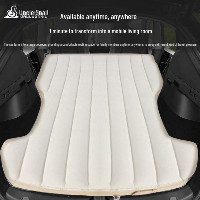 Uncle Snail Tesla Model Y Inflatable Car Mattress - Automatic Camping Travel Air Bed Sleeping Pad