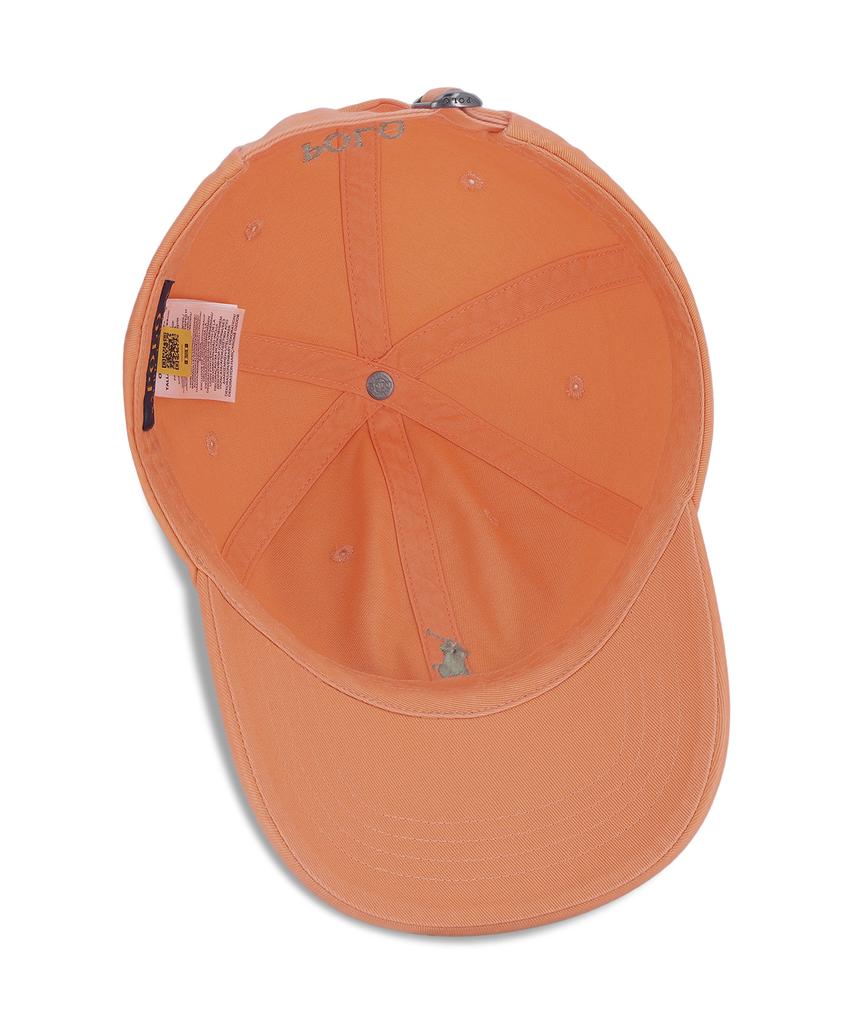 POLO RALPH LAUREN Cotton Chino Ball Cap - Orange