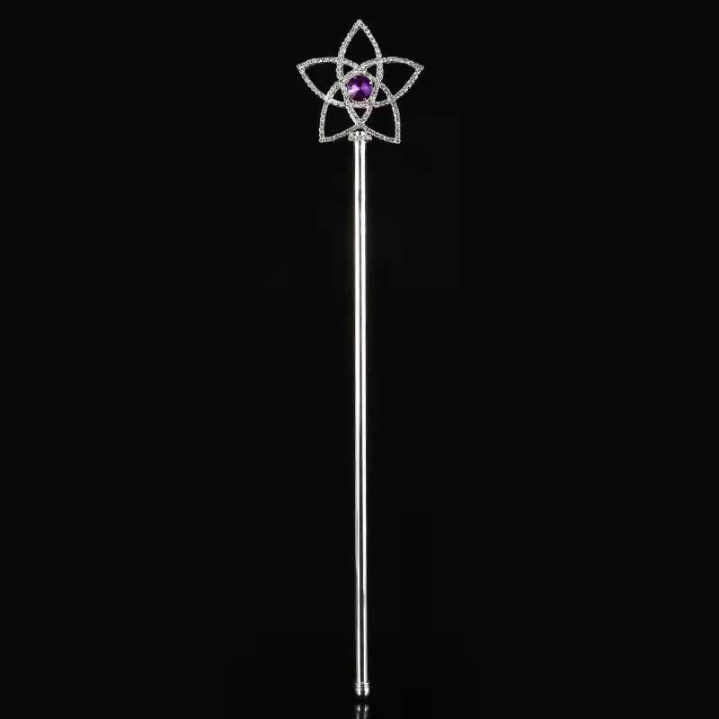 Princess Rhinestone Star Scepter Crown Fairy Wand