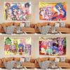 Kawaii Anime Tapestry Lucky Star Izumi Konata Japanese Home Decor Bedroom Wall Hanging Gift for Friends