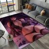 3D Sexy Lace Beauty Girl Lady Cartoon Anime Character Carpet Rug for Living Room Bedroom Home Sofa Decoration,Non-slip Floor Mat