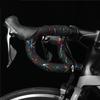 2Pcs Bike Handlebar Tape Colorful Lines Handle Bar Tape Anti Slip Cycling Handle Wraps Road Bike