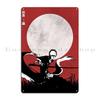 Anime Vintage Metal Sign Living Room Poster Bar Garage Print Tin Sign Poster