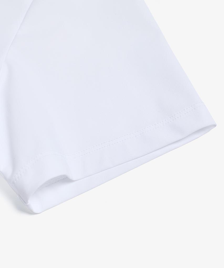Baellob Women'S Air Revent Active Crop T-Shirt White