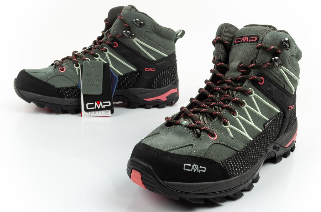 Cmp Rigiel Mid Wmn Trekking Shoes Wp Avocado-Coral [3Q12946 25FV] size 40