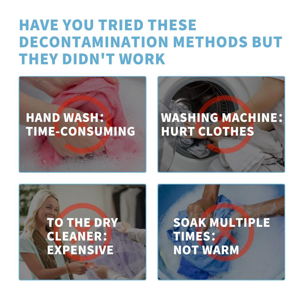 Jaysuing Foam Cleaner-Waterless White Laundry Detergent for Oil and Dirt, Suitable for Down Jackets Dry Cleaning