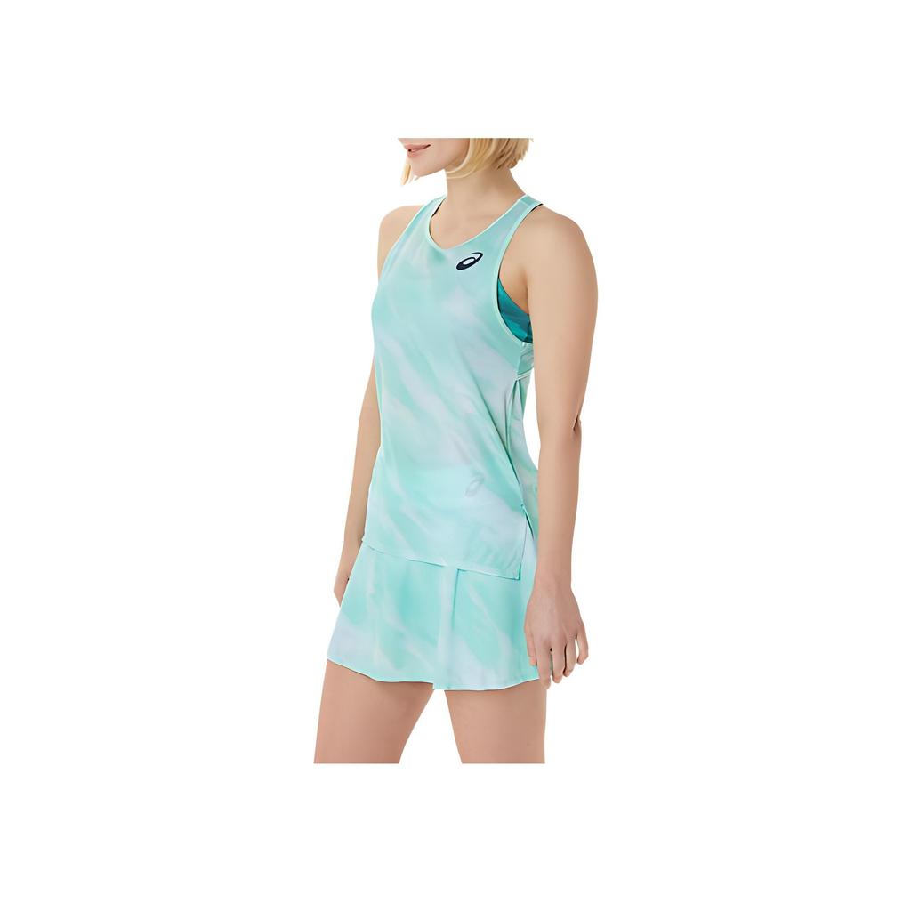 Asics Casual Comfortable Quick-Dry Sleeveless Vest Women Tops Ice-Blue 2042A236-303
