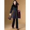 Meilanni Belted Wool Blend Coat