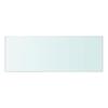 Panneau pour étagère - vidaXL - Verre transparent - 40 x 12 cm - Verre trempé - Design contemporain