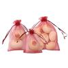100-500 Stück Mehrfarbige Verpackungsbeutel Organzabeutel Geschenkaufbewahrung Hochzeit Kordelzugbeutel für Weihnachtsbonbons Hochzeit Geburtstag