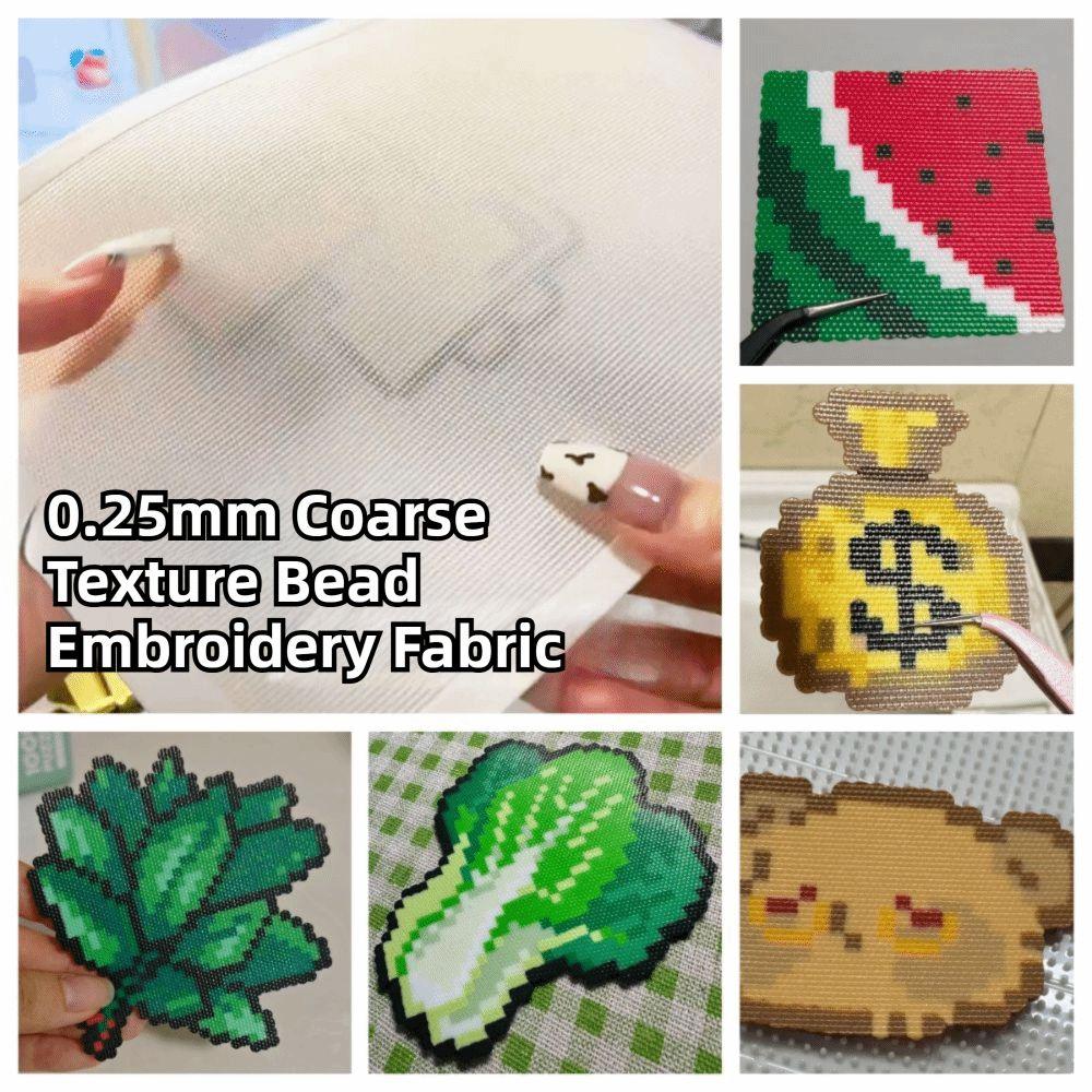 5Pcs 0.25mm Melting Beads Baking Cloth Coarse Texture Ironing Sheets  Toy Accessories