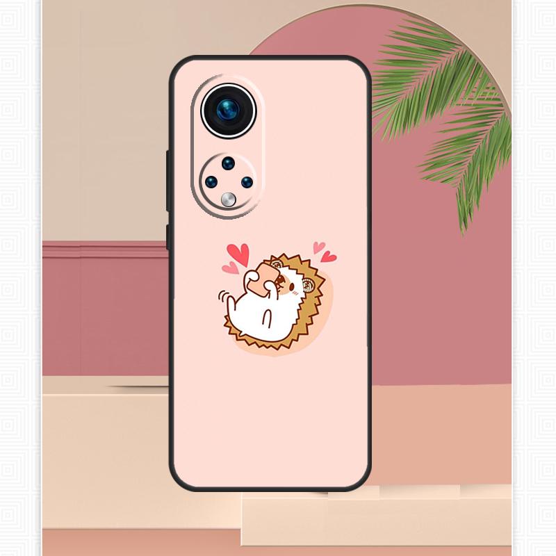 Kawaii Igel Herz Hülle Für Honor Magic 7 Lite 5 6 8 Pro Honor 200 400 X9c X9b X9a X8b X8a X8c 50 70 90 Abdeckung