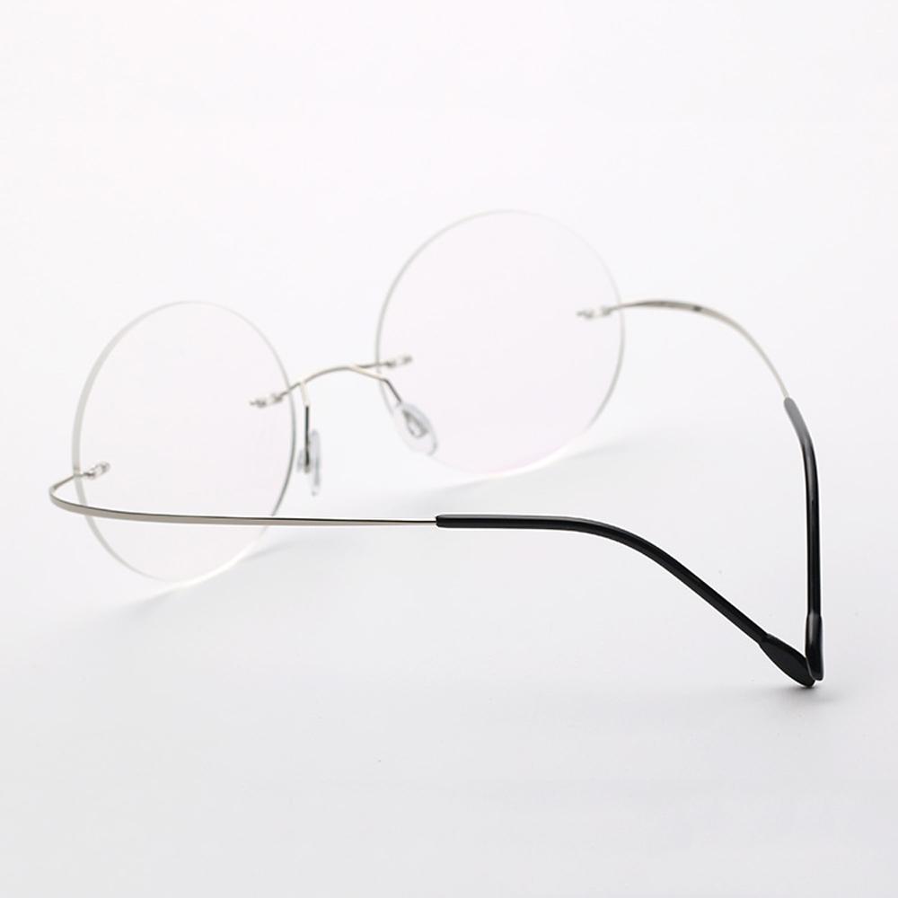 

Ultralight Titanium Alloy Vintage Round Rimless See Near and Far Progressive Multifocal Reading Glasses +1 +1.5 +2 +2.5 +3 to +4 +100