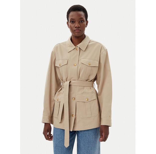 

Демисезонная куртка Tommy Hilfiger WW0WW45933 бежевого цвета, стандартного кроя XS